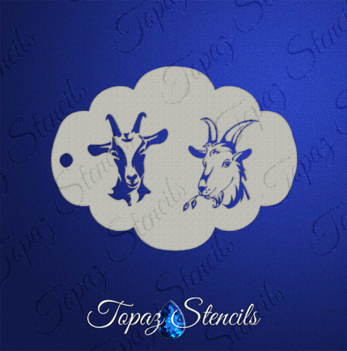 Goats - Topaz Stencils