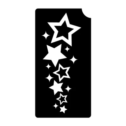 Star Cluster Pack of 5 -  3 Layer Stencil