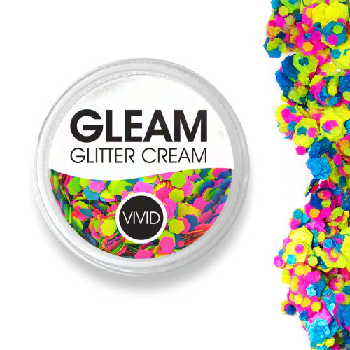 Candy Cosmos Gleam UV Chunky Glitter Cream