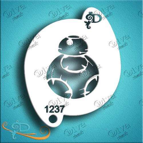 BB 8 Diva Stencil