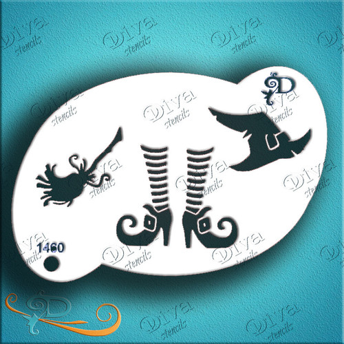 Witch Parts Diva Stencil