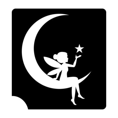 Fairy on the Moon 5 pack 3 Layer Stencil