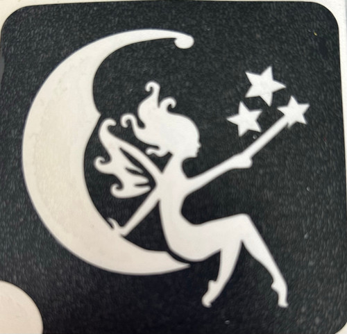 A Fairy in the Moon - 3 Layer Stencil