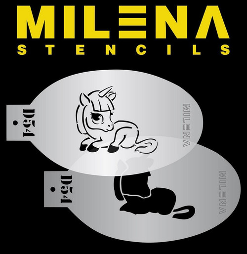 Whole Unicorn D54 - Milena Stencil