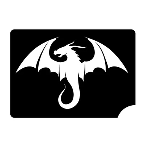 Dragon Winged  3 Layer Stencil Pack of 5