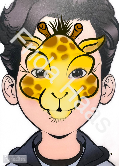 Giraffe Face Paint Photo