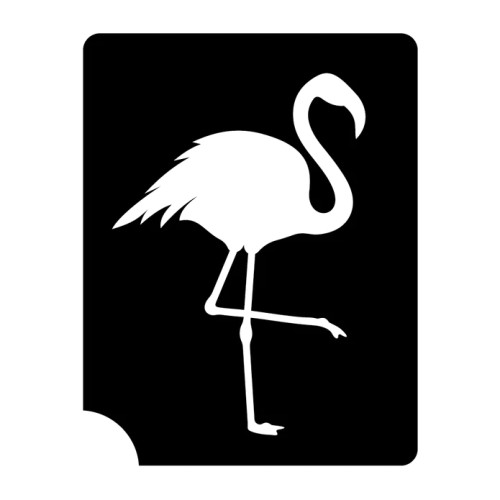The Flamingo - 3 Layered Stencil 5 pack