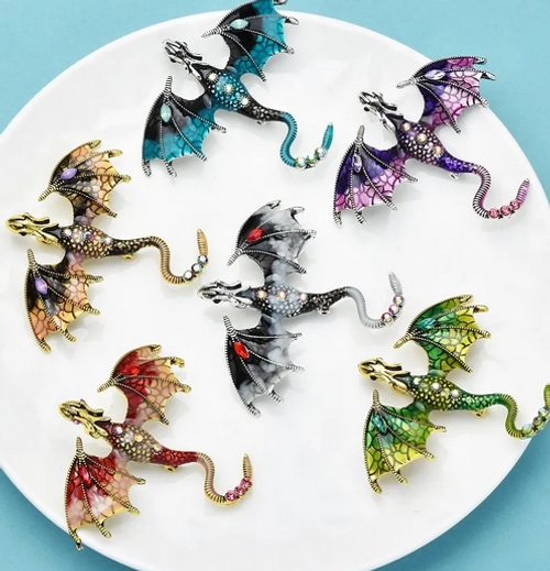 Dragon Pins - Choose Color