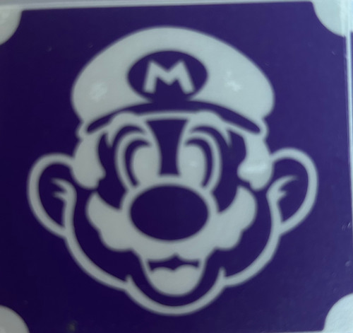Mario Full 3 layer stencil