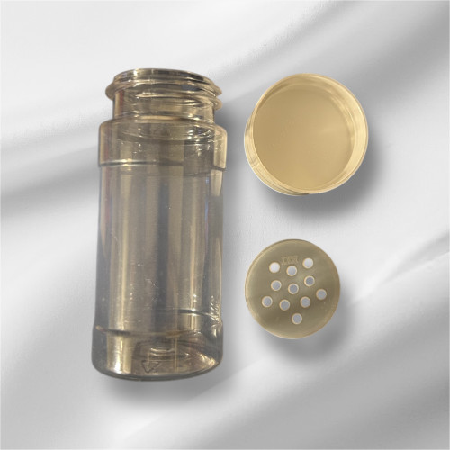 Plastic spice bottle w shaker top