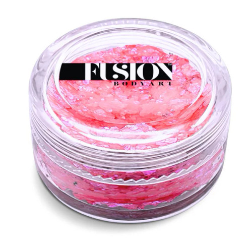 Pink Fairy Floss Black light Reactive 10ml Glitter Creme