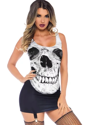 Skull Garter Dress Size M/L