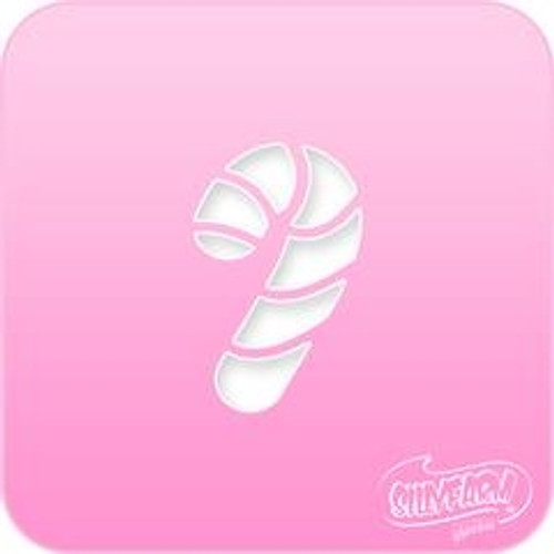 1040 Candy Cane Pink Power Stencil