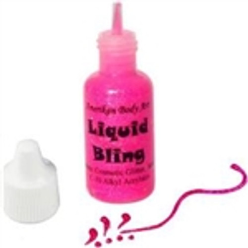 Amerikan Body Art Liquid Bling  - Tickled Pink 0.5 oz