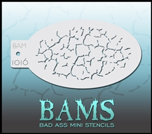 1016 Bad Ass Mini Stencil