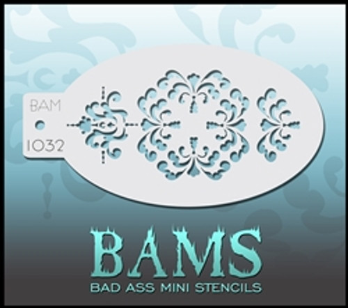 1032 Bad Ass Mini Stencil