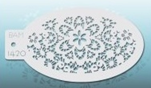 1420 Bad Ass Mini Stencil