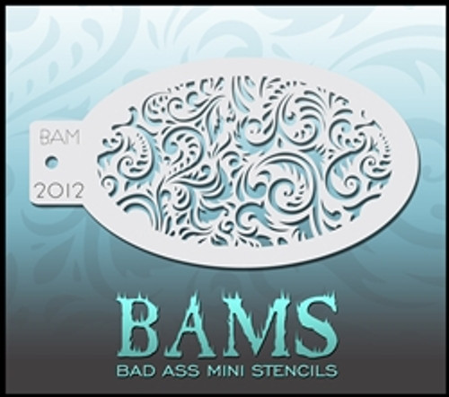 2012 Bad Ass Mini Stencil