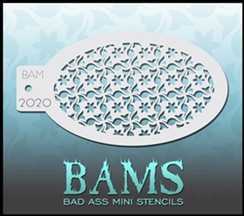 2020 Bad Ass Mini Stencil