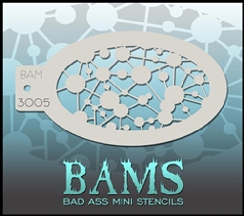3005 Bad Ass Mini Stencil