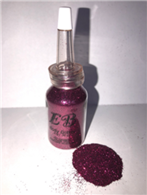 Bordeaux Red E.B. Glitter