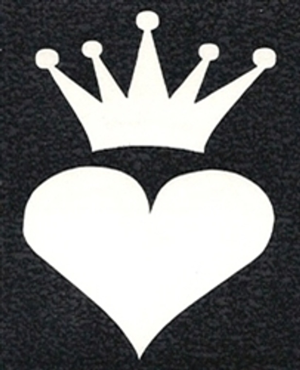 Crowned Heart - 2 Layer Stencil Box 5