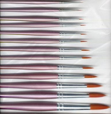 Paint Brush Set - Round - The Painters Lounge