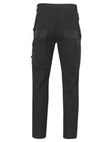Heavy Duck Weave Dura-Wear Work Pant in black, featuring multiple pockets and a sturdy design. Includes branding.