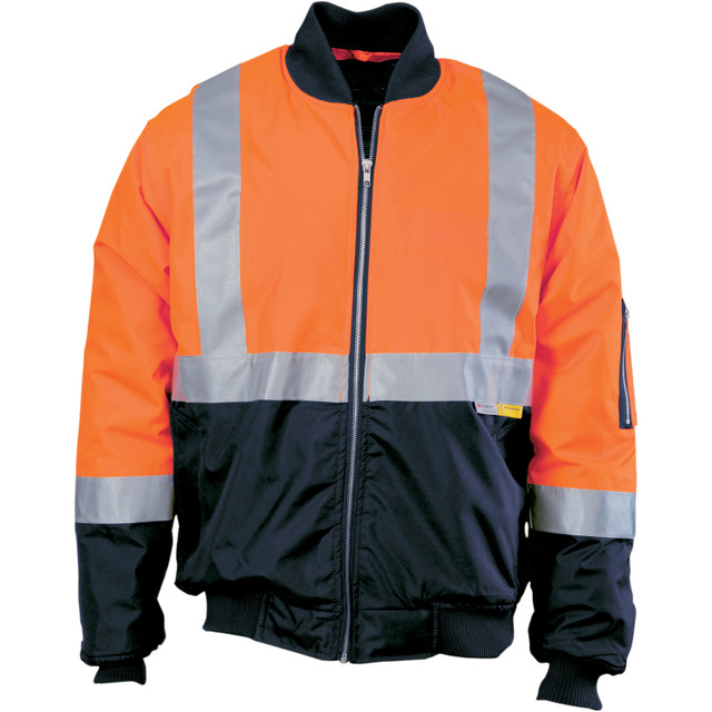 Hi Vis Two Tone Flying Jacket with 3M R/Tape