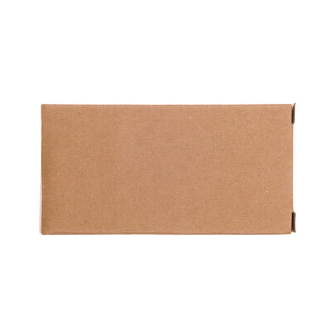 A packaged Velocity Power Bank with a capacity of 2,000 mAh, featuring a simple brown cardboard box design.