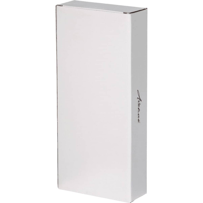 A drink bottle opener in a white box, featuring a logo, designed for keyring or tool use.