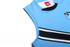 AFL vest in light blue with black and white stripes, featuring a logo on the front.