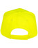 A bright yellow structured cap featuring a back adjustment strap and ventilated panels.