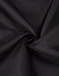 A close-up of black fabric with a smooth texture, showcasing its sheen and drape.