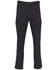 Men's utility cargo pants in black featuring side pockets and a simple design. Includes a logo on the waistband.