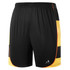 Training shorts in black with yellow and orange accents. Features an athletic fit and a logo.