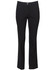 Women's chino pants in black, featuring a fitted design and a button closure. The product has a logo.