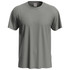 A men's classic T-shirt in olive green, featuring short sleeves and a crew neckline. Includes a branding logo.