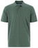 Men's cotton stretch polo in a soft green colour, featuring a classic collar and a logo on the chest.