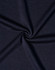 Navy blue fabric with a textured pattern, featuring a subtle sheen and a swirl design.