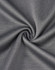 A close-up view of grey fabric, showcasing a smooth texture with a subtle sheen and a twisted pattern.