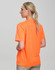 A high-visibility orange safety tee, featuring a plain back and short sleeves, suitable for uniforms.