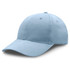 A premium soft cotton cap in a light blue colour, featuring a branded logo.