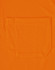 An orange unisex polo shirt featuring a textured fabric and a chest pocket. It has a logo on it.