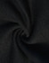 A close-up of black poly/cotton fabric, featuring a soft and smooth texture suitable for sweat pants.