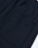Dark blue kids' poly/cotton terry sweat pants featuring a single patch pocket on the side.
