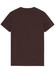 A brown premium cotton tee with a classic crew neck and short sleeves. Features a logo on the back.