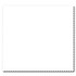 A square white cleaning cloth with pinked edges, designed for cleaning screens and technology devices.