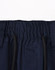 A close-up of navy blue unisex work shorts, featuring an elastic waistband and drawstring with pockets.