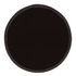A Fold Up Flying Disc in black with a contrasting rim, featuring a logo on its surface.